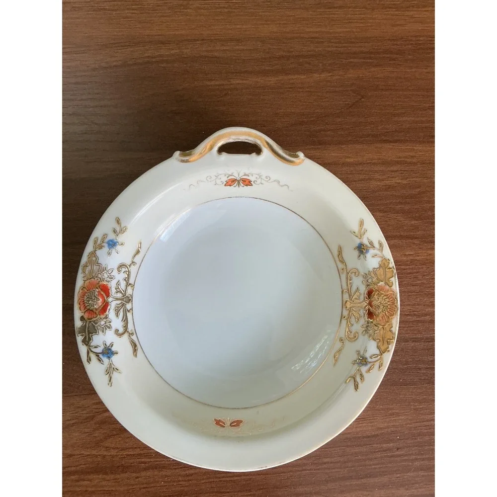 Vintage Noritake Handled Bowl M42290 | Japanese Fine Porcelain Serving Dish